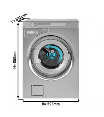 Machine à laver 7 Kg Classe B 1200 tours Inverter, Vapeur - WSB 725 D FR :  : Gros électroménager