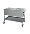 Chariot Bain-Marie - 3 GN 1/1