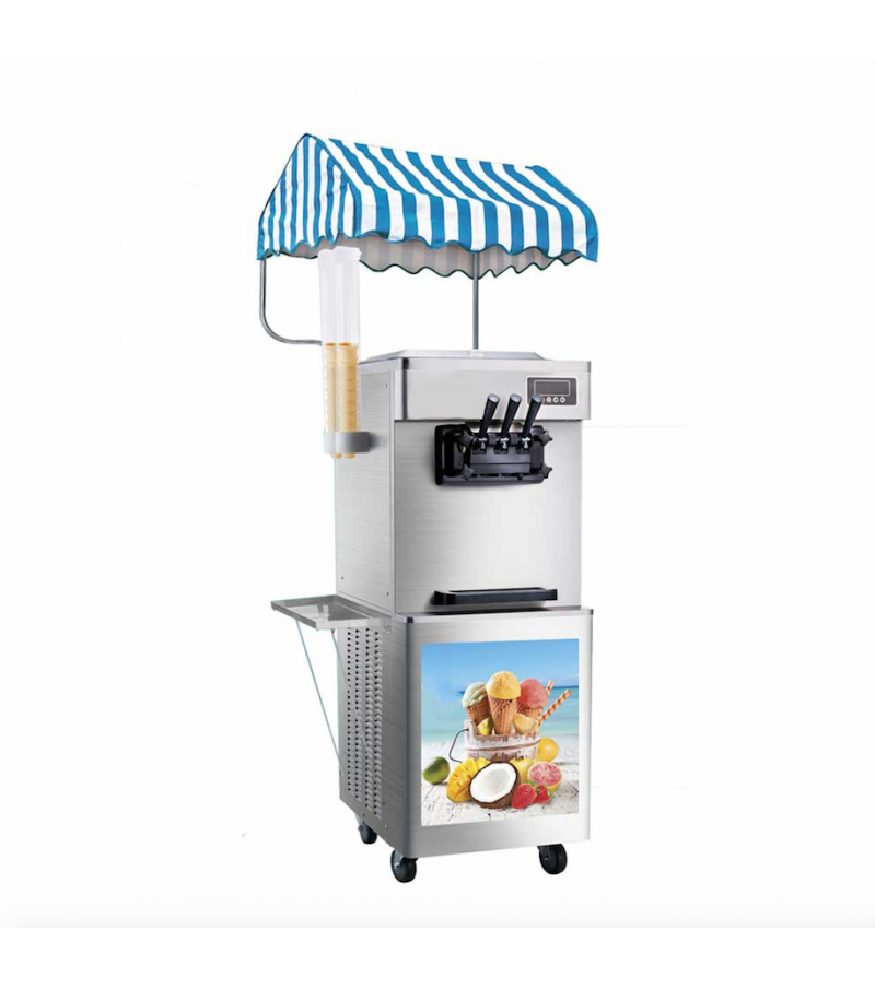 Machine à glace à l'italienne professionnelle pour des glaces crémeuses
